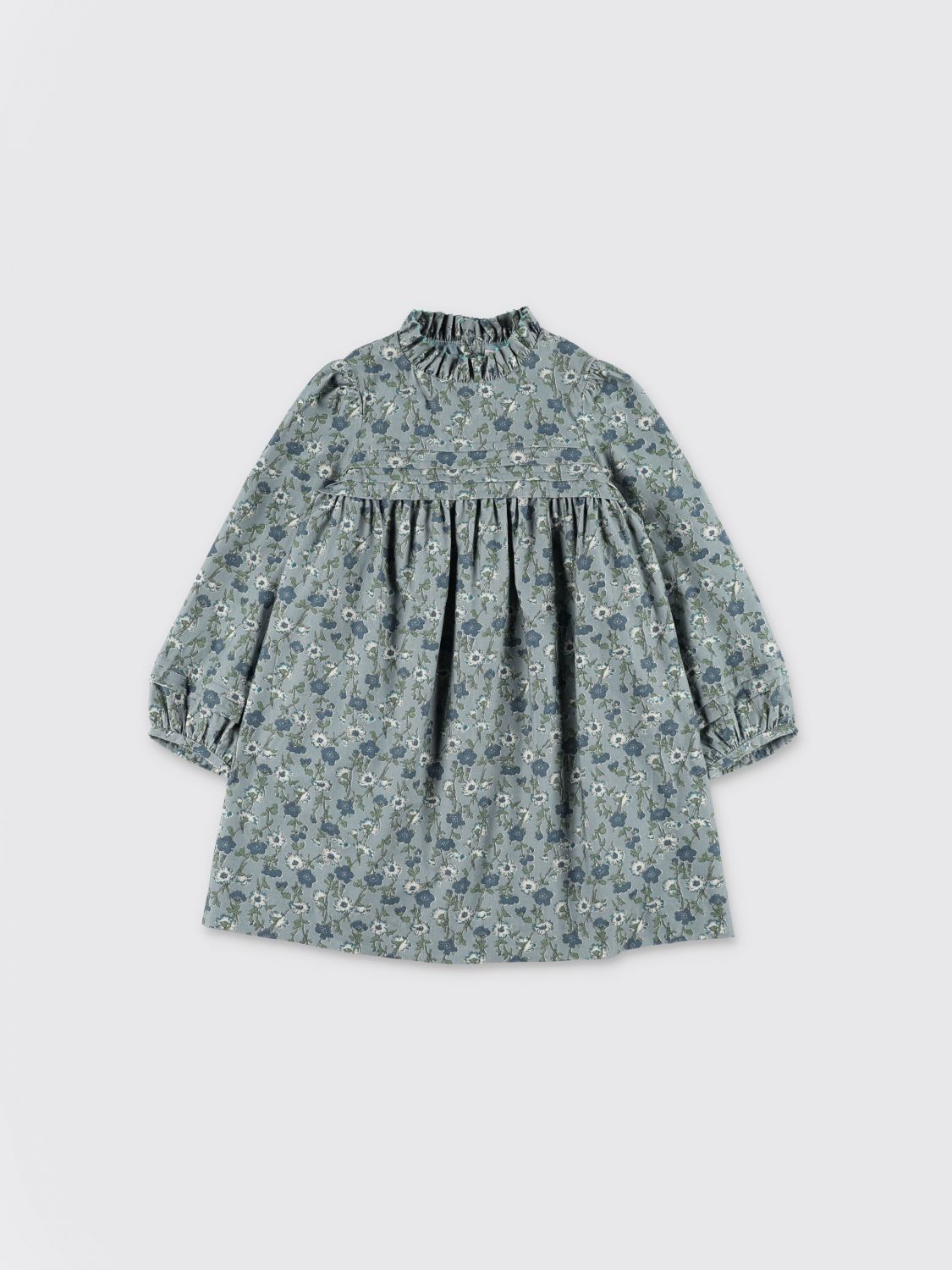 Bonpoint Dress  Kids Color Blue In Green
