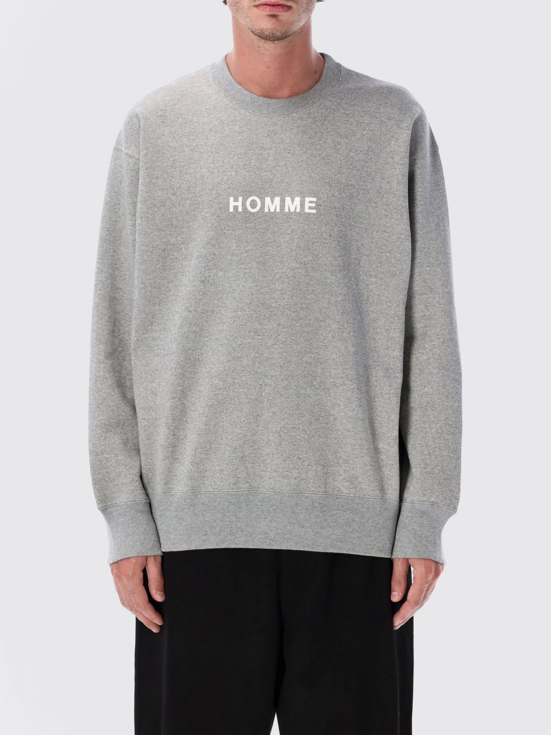 Comme Des Garçons Sweatshirt Comme Des Garcons Men Color Grey In Gray