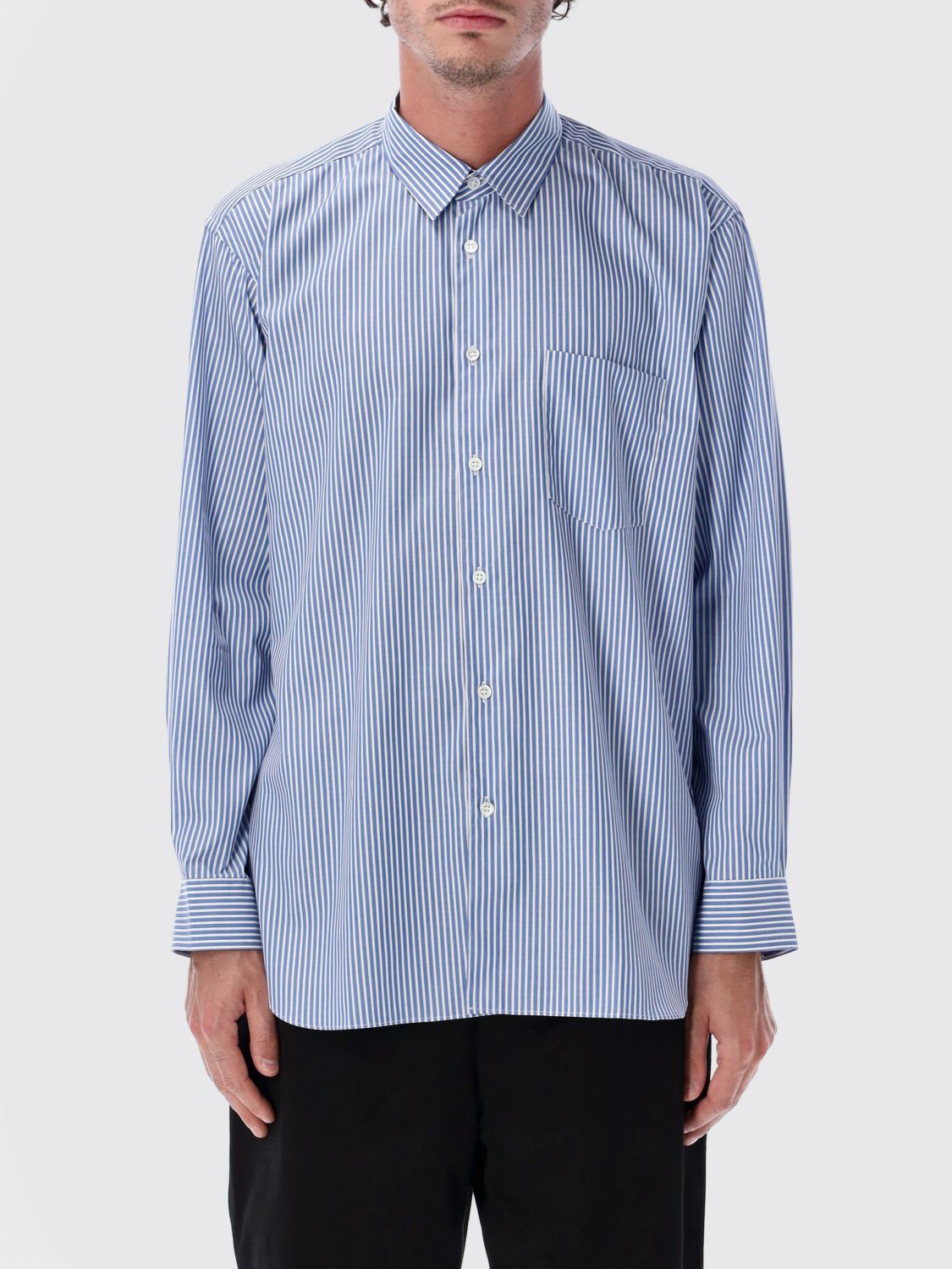 Shirt COMME DES GARCONS Men color Blue