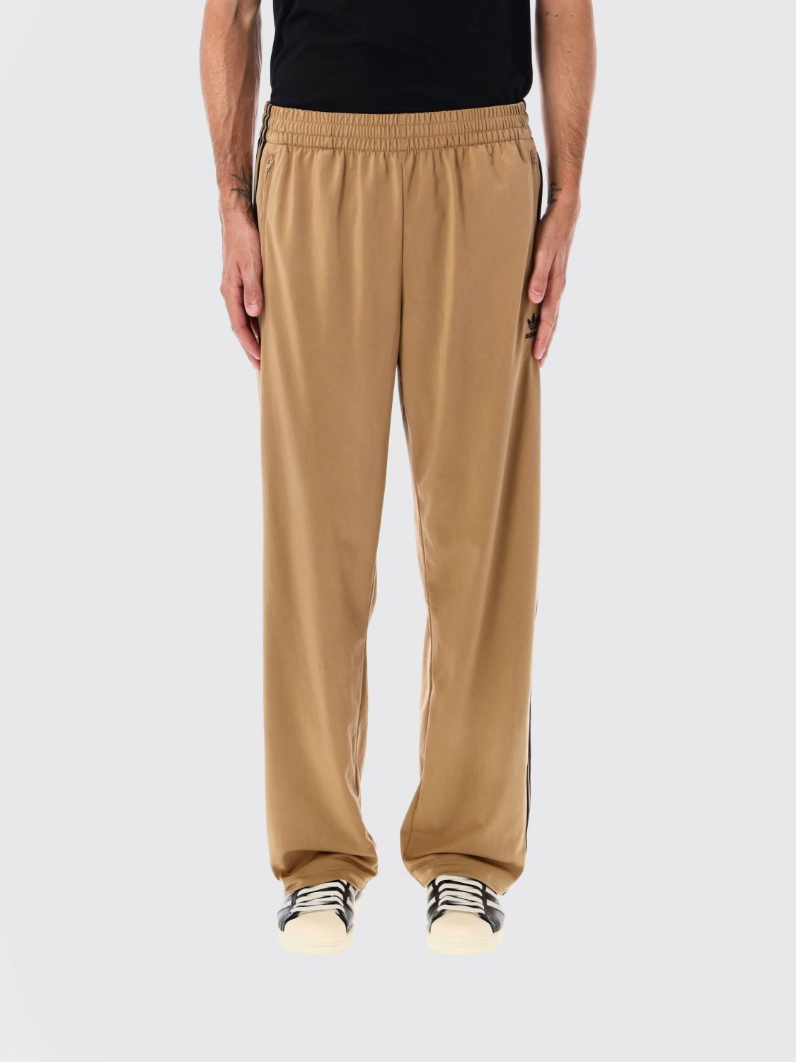 Adidas Originals Adicolor Firebird Recycled Track Pants In Gold