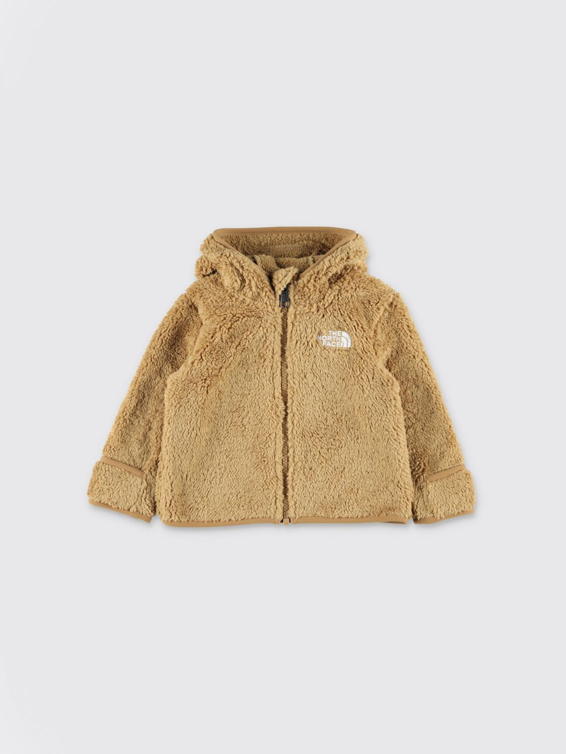 The North Face Jacket  Kids Color Beige In Gold