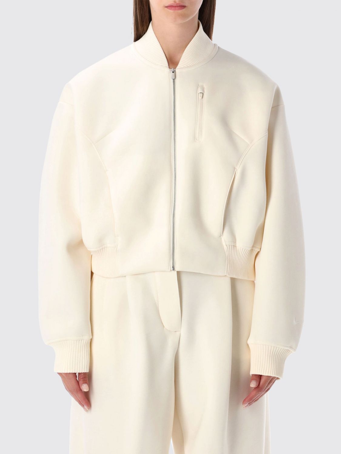 Nike Coat Woman Color White In White