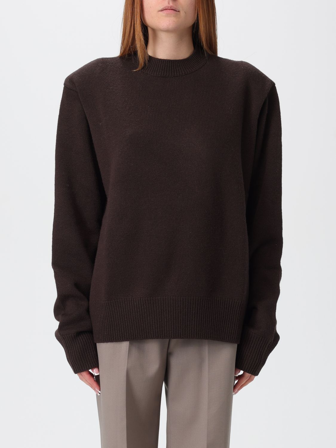 The Frankie Shop Sweatshirt  Woman Color Brown