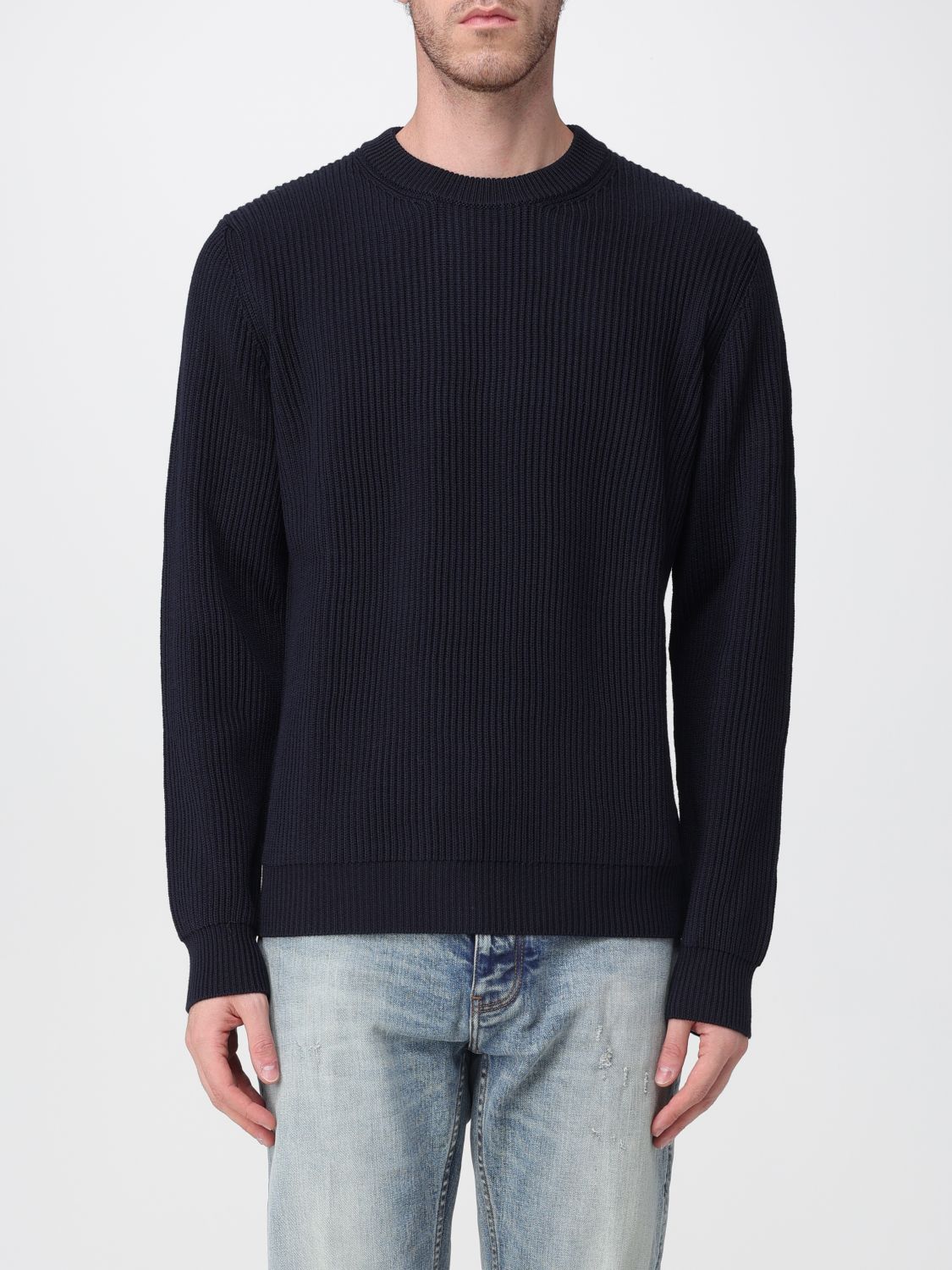 ROBERTO COLLINA Pullover Herren Farbe Blau