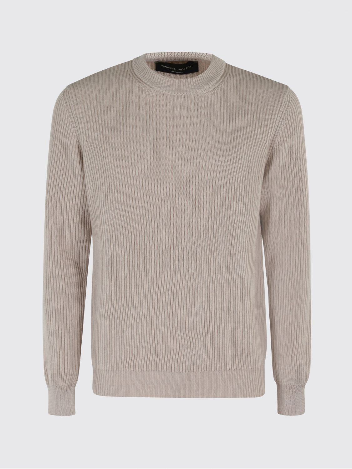 Roberto Collina Sweater Men color Beige