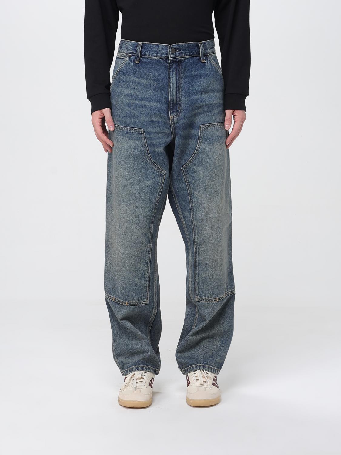 Carhartt Pants Wip Men Color Blue In Blue