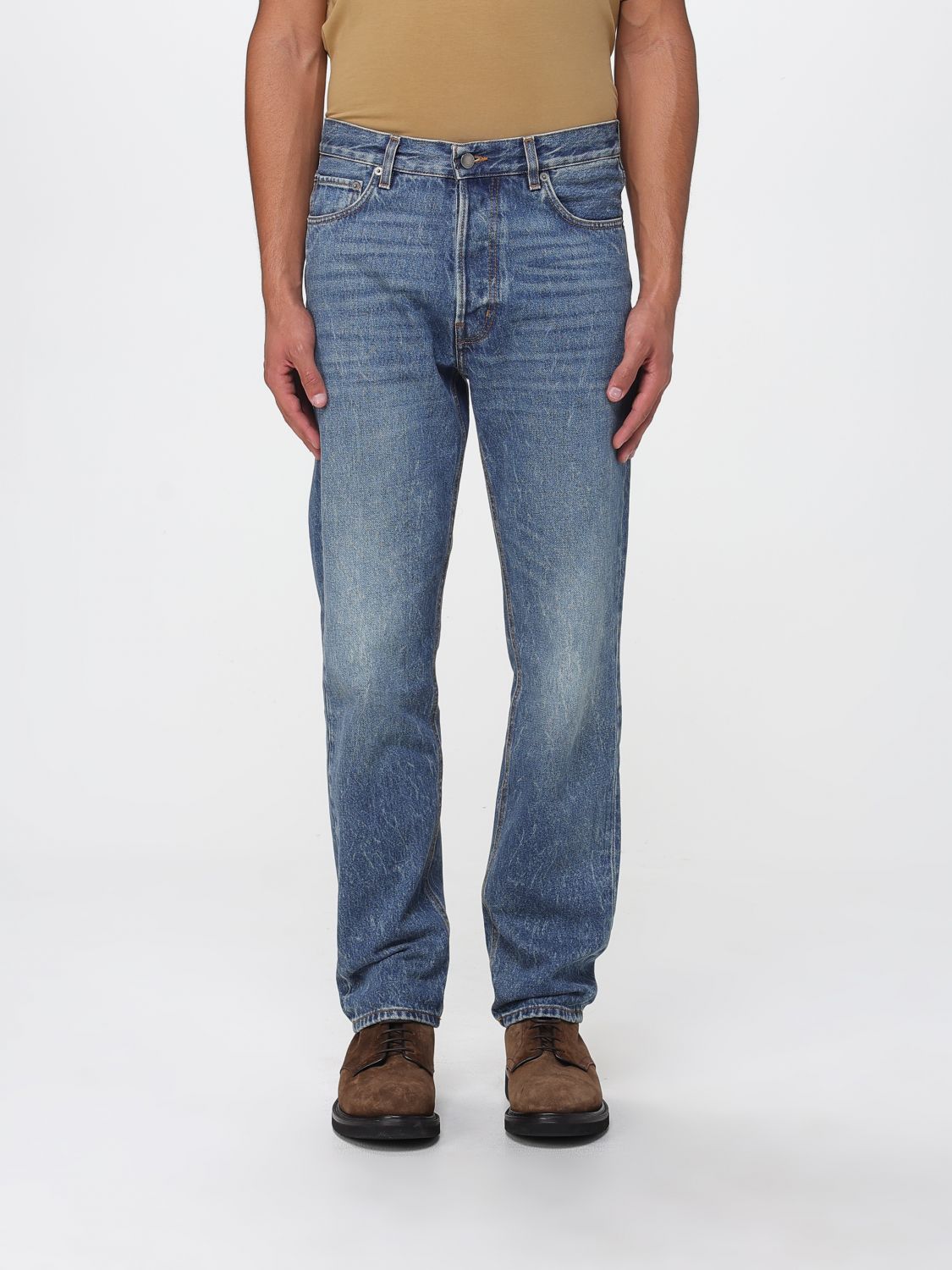 Haikure Jeans Men color Denim