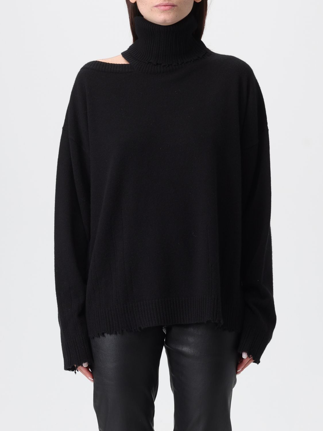 Uma Wang Top  Woman Color Black In Black