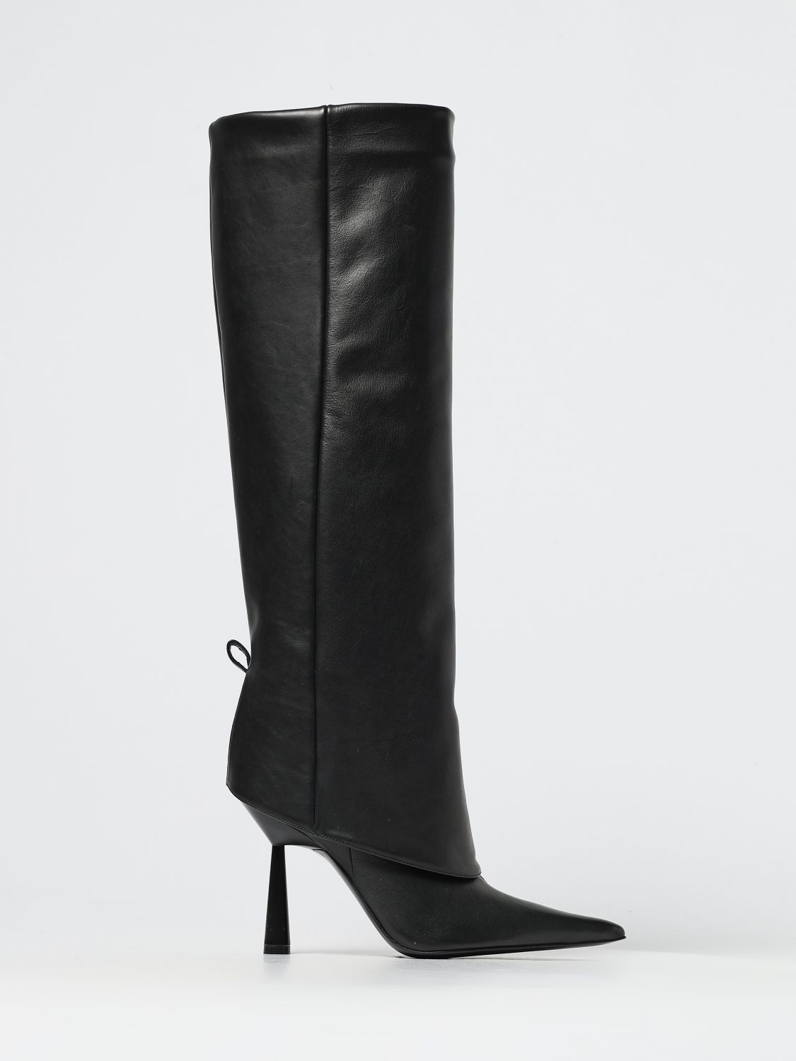 Gia Borghini Boots Woman Color Black In Black