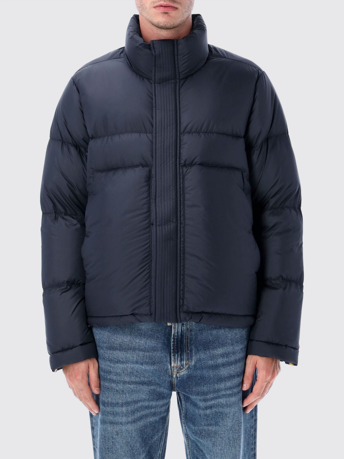 K-way Tuill Thermo Microfiber Down Jacket In Blue
