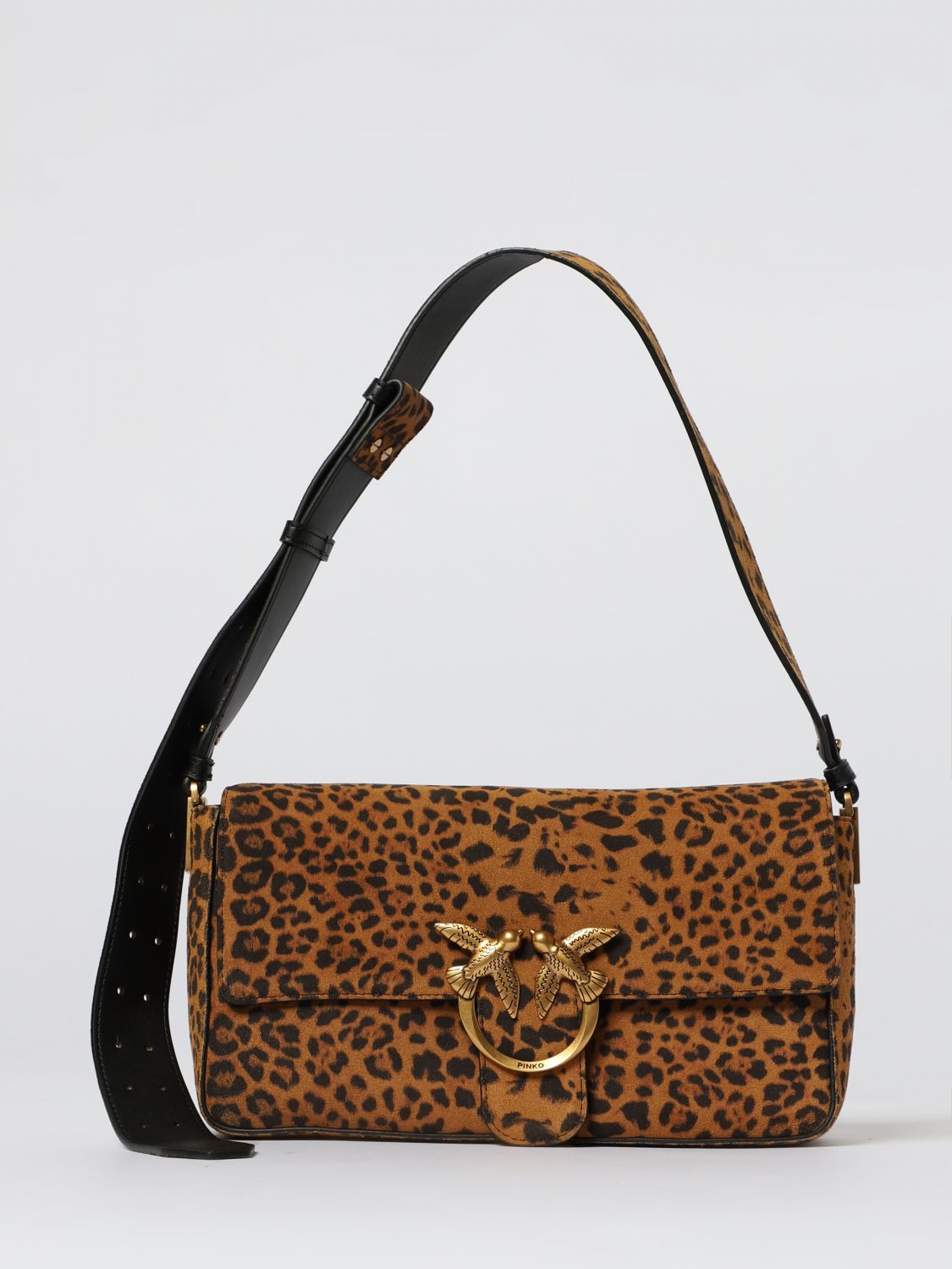 Pinko Crossbody Bag  Woman Color Brown In Brown