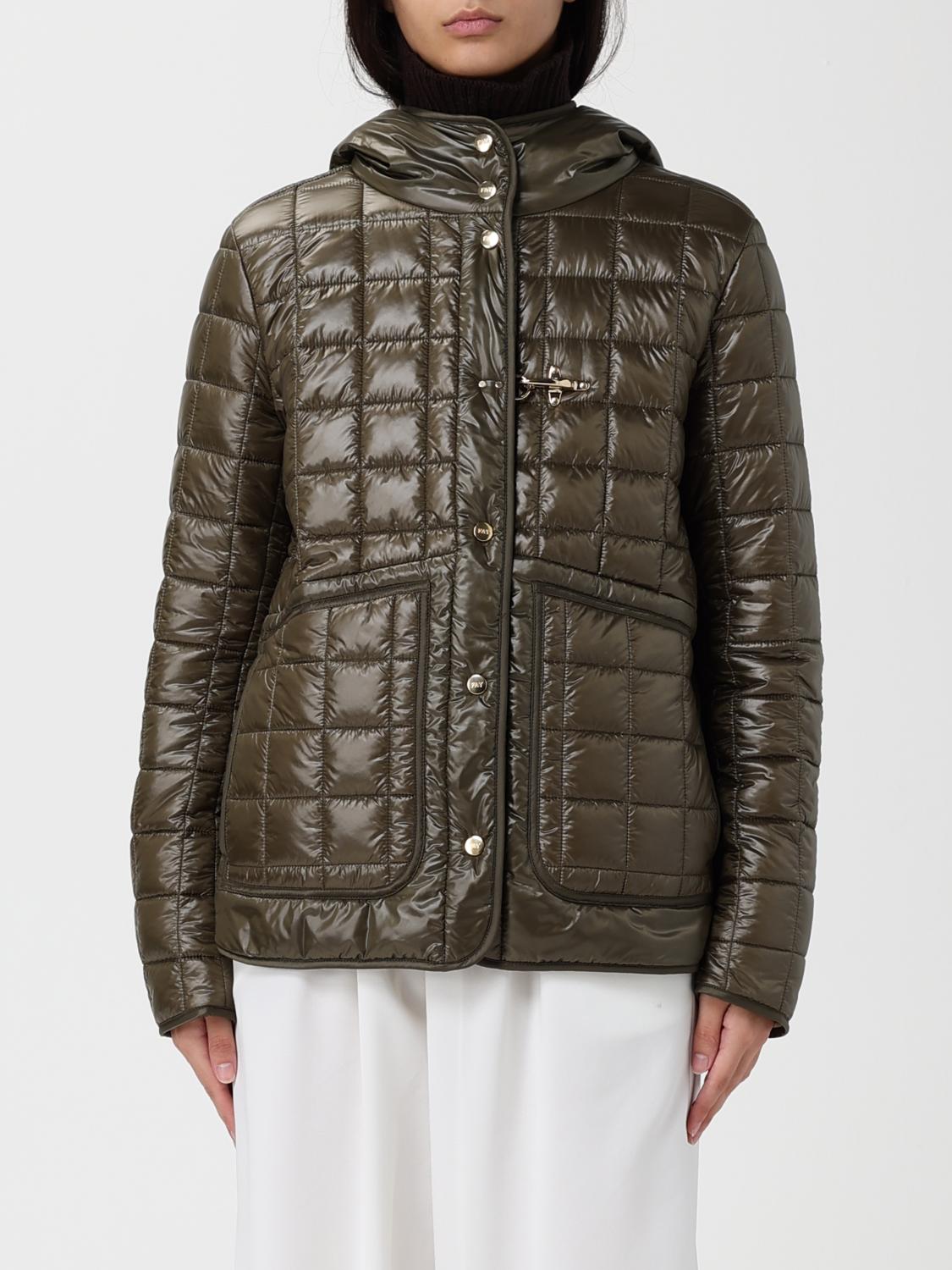 Fay Jacket  Woman Color Military In Green