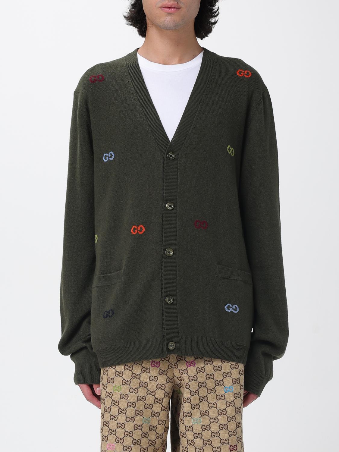 GUCCI Cardigan in cashmere GG