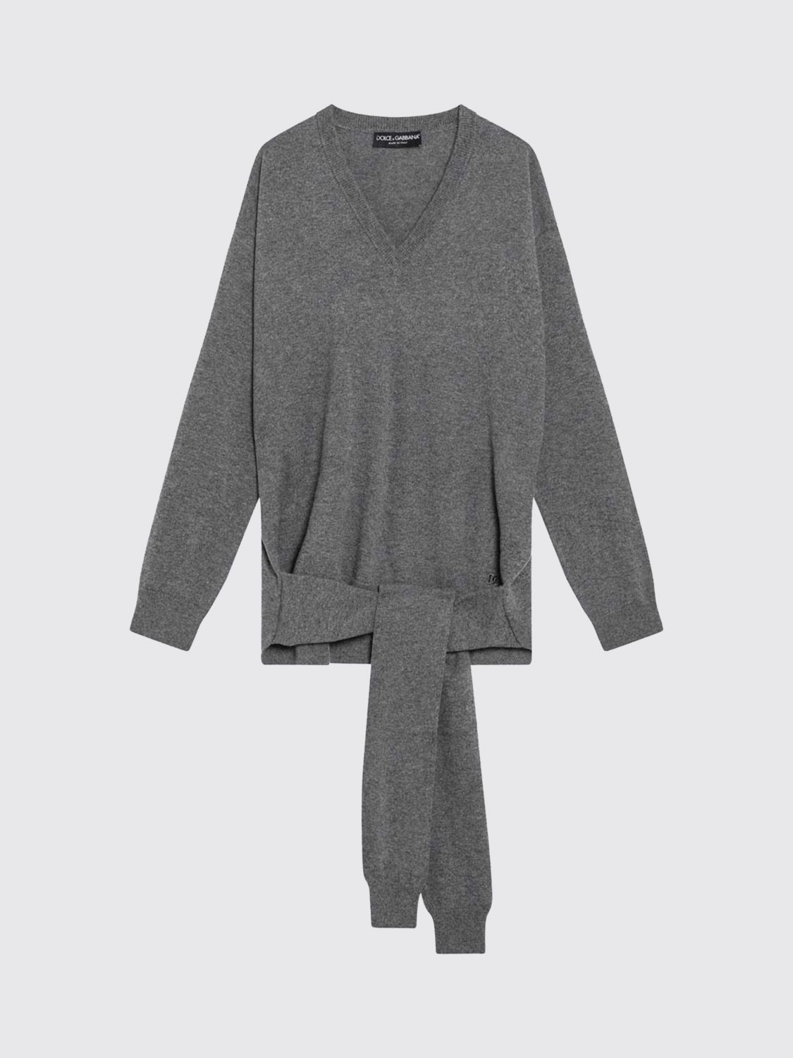 Dolce & Gabbana Sweater Woman Color Grey In Gray