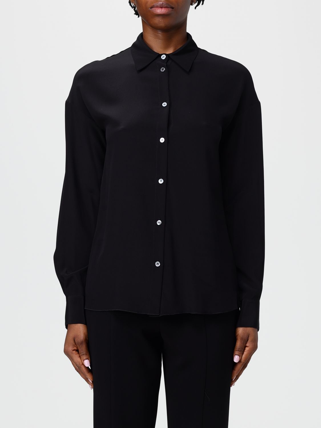 Liviana Conti Shirt Woman Color Black In Black