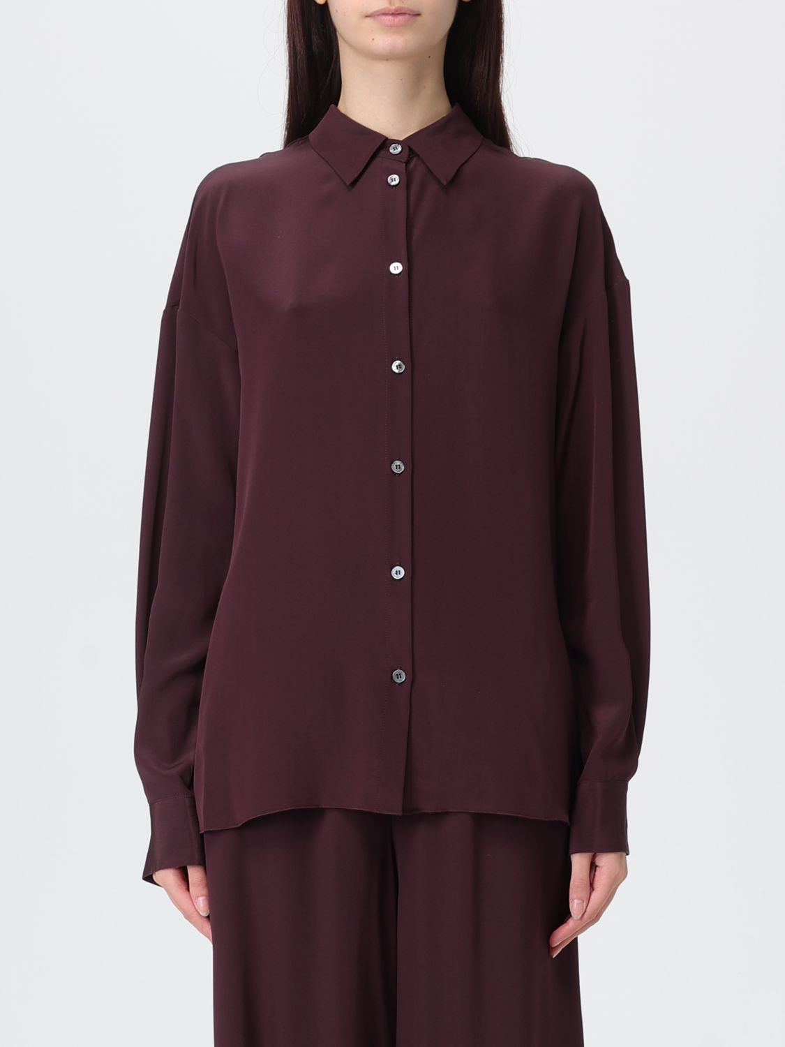 Liviana Conti Shirt  Woman Color Burgundy In Burgundy