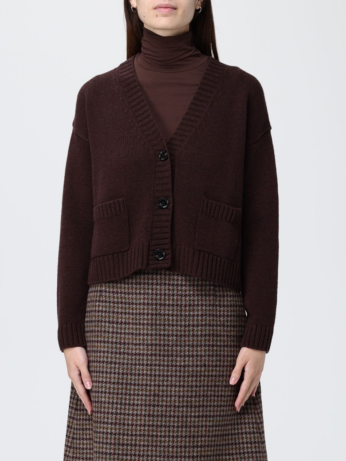 Weekend Max Mara Sweater Woman In Brown