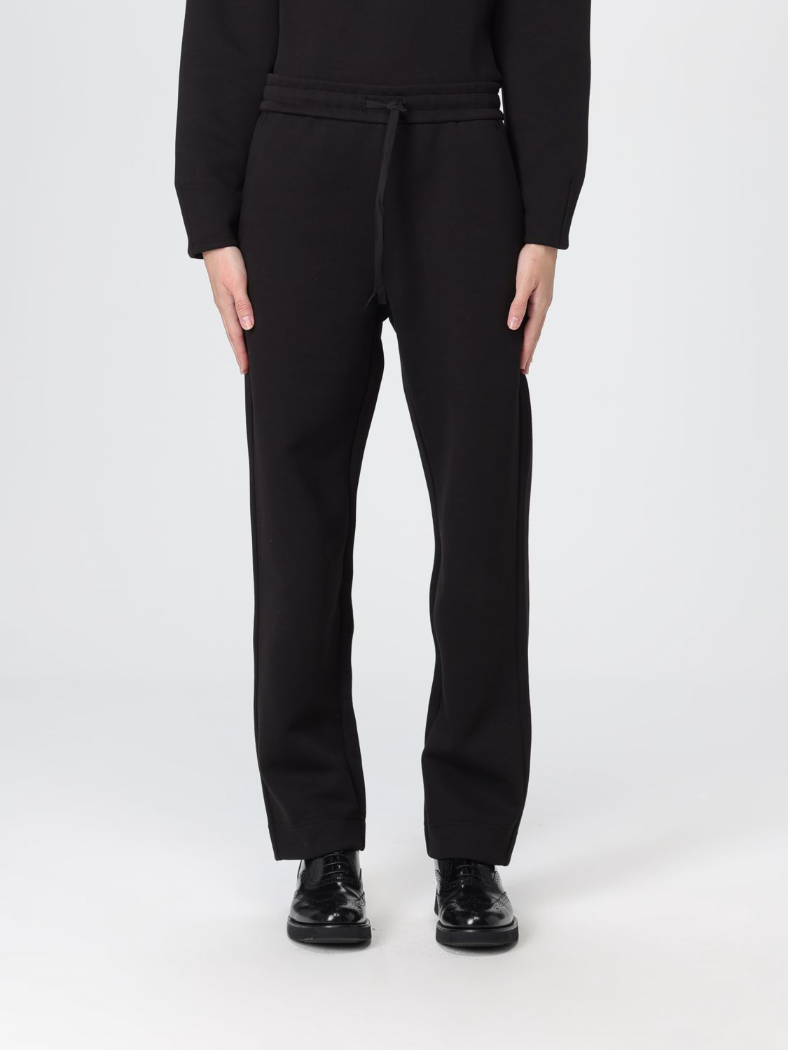 Mm Max Mara Pants  Woman Color Black In Black