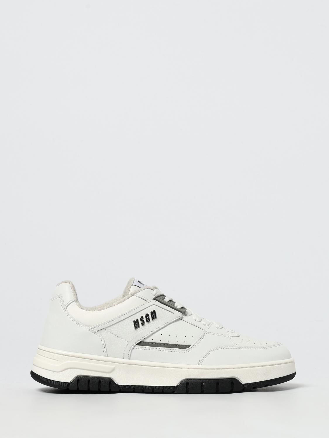 Msgm Sneakers  Men Color White In White