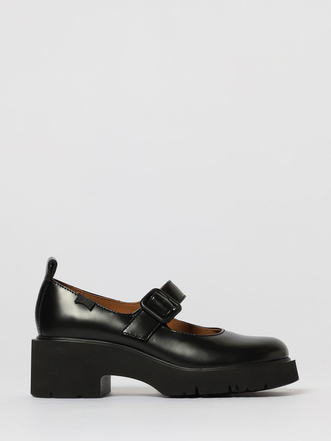 Camper Loafer Woman Color Black In Black