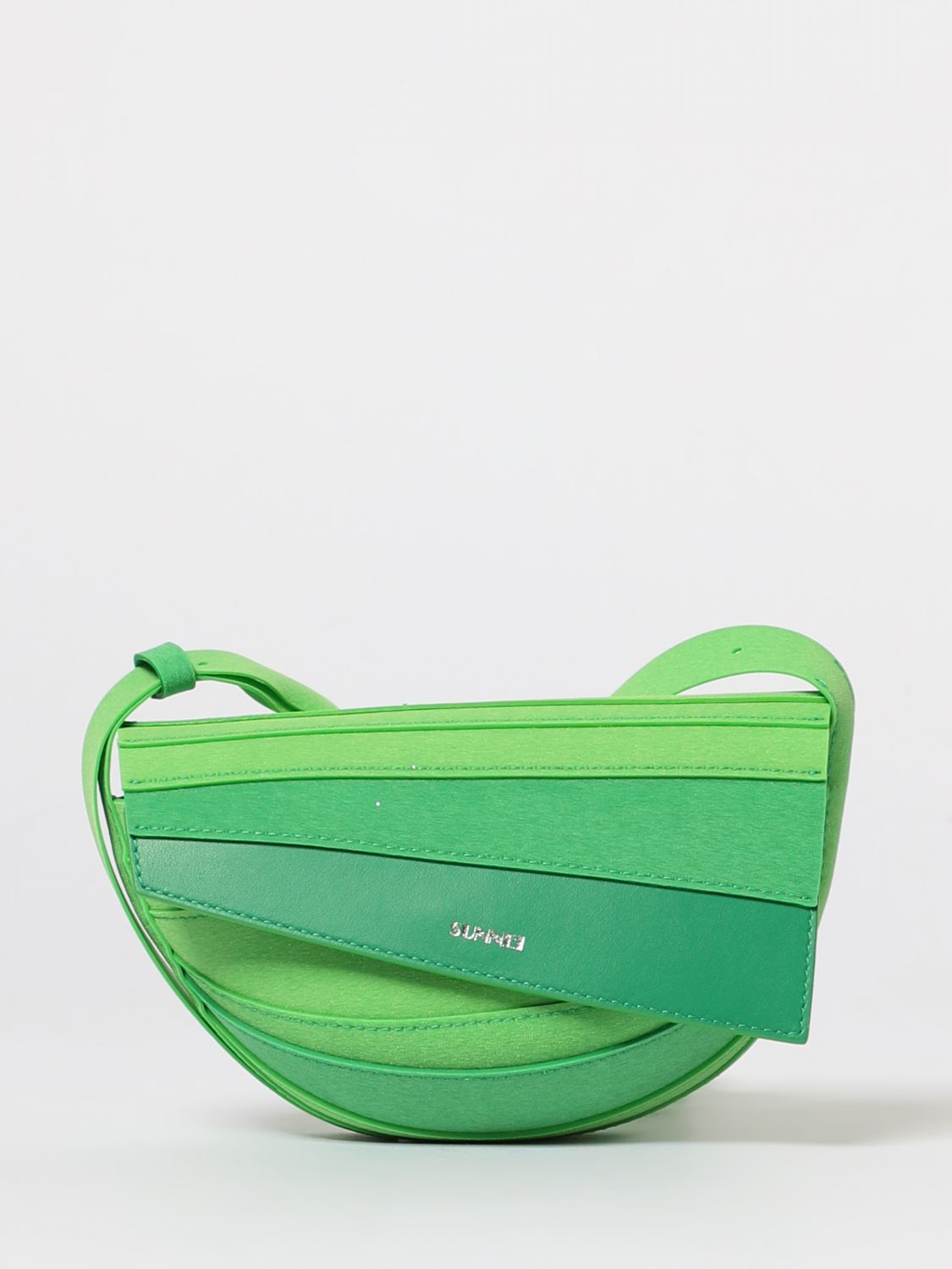 Sunnei Crossbody Bag  Woman Color Green