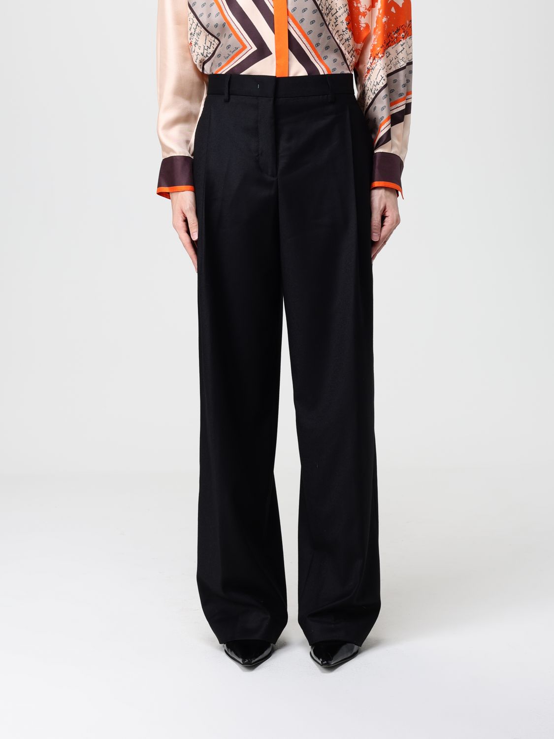 Paul Smith Pants  Woman Color Black In Black
