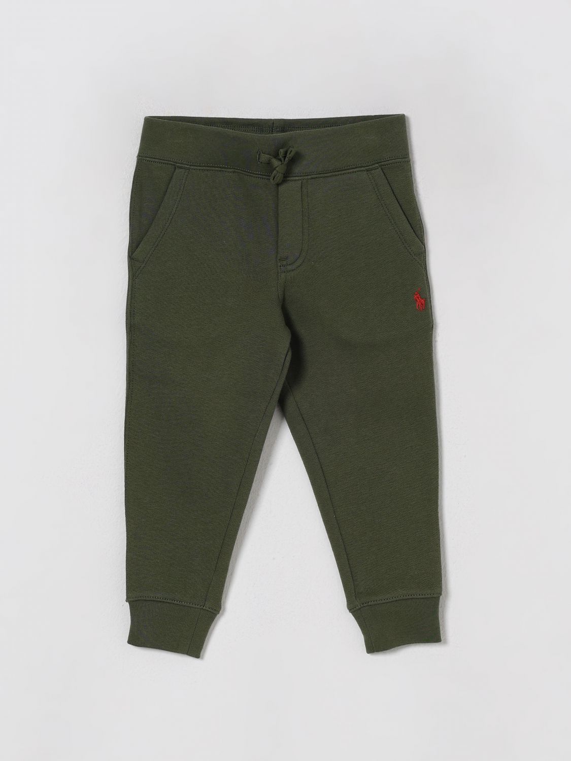 Polo Ralph Lauren Pants Kids Color Green