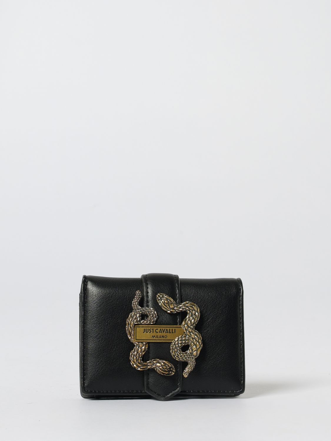 Just Cavalli Wallet  Woman Color Black In Black