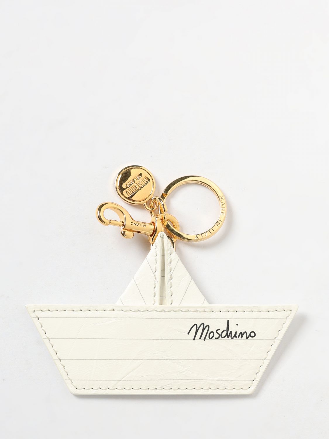 MOSCHINO COUTURE Schlüsselanhänger Damen Farbe Weiß
