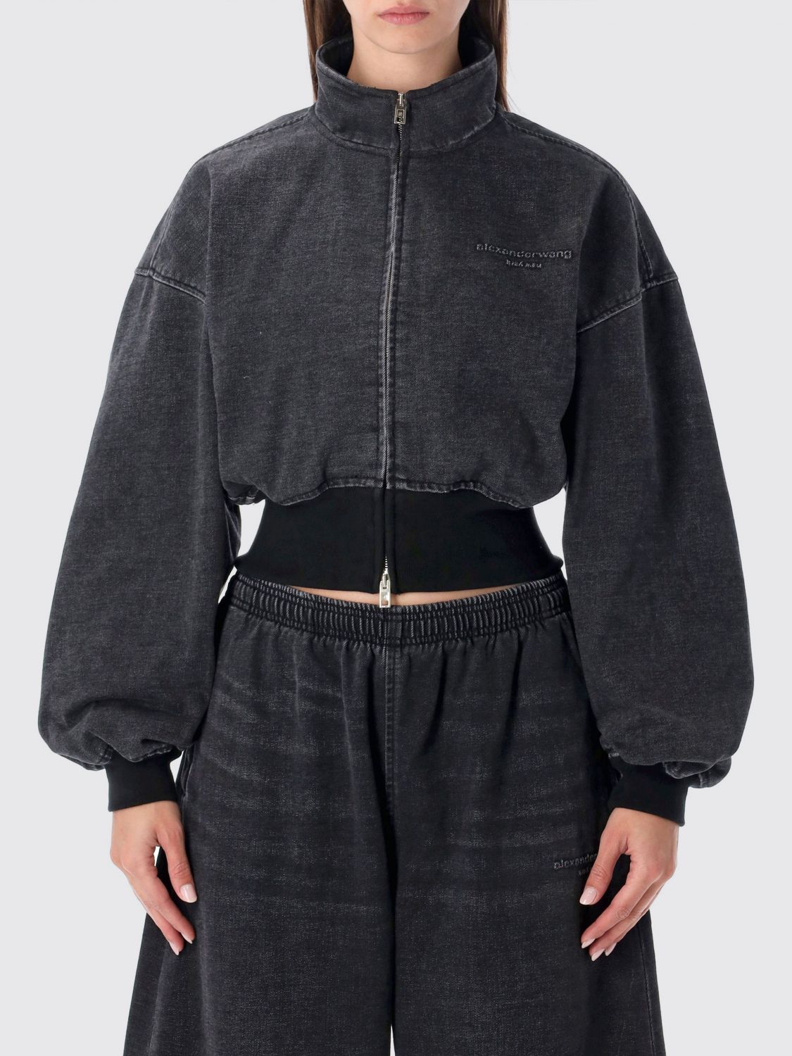 Alexander Wang Coats In Black