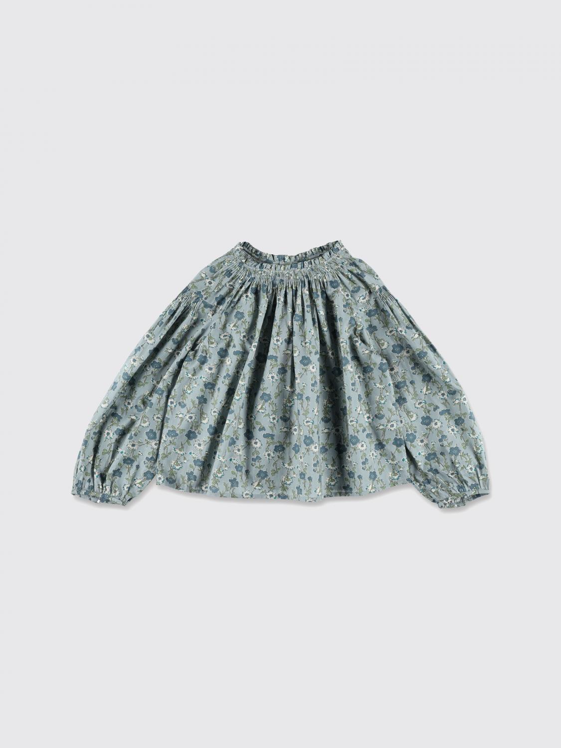 BONPOINT Bluse Kinder Farbe Blau