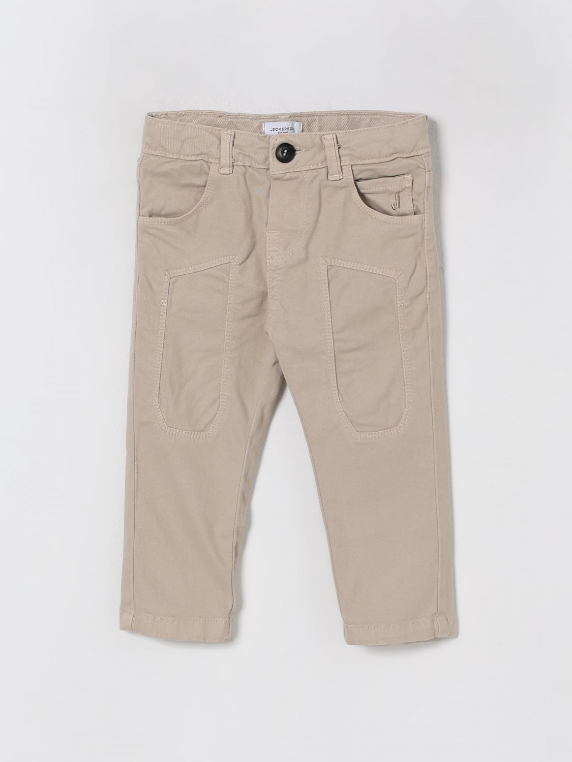 Jeckerson Babies' Pants  Kids Color Sand In Brown