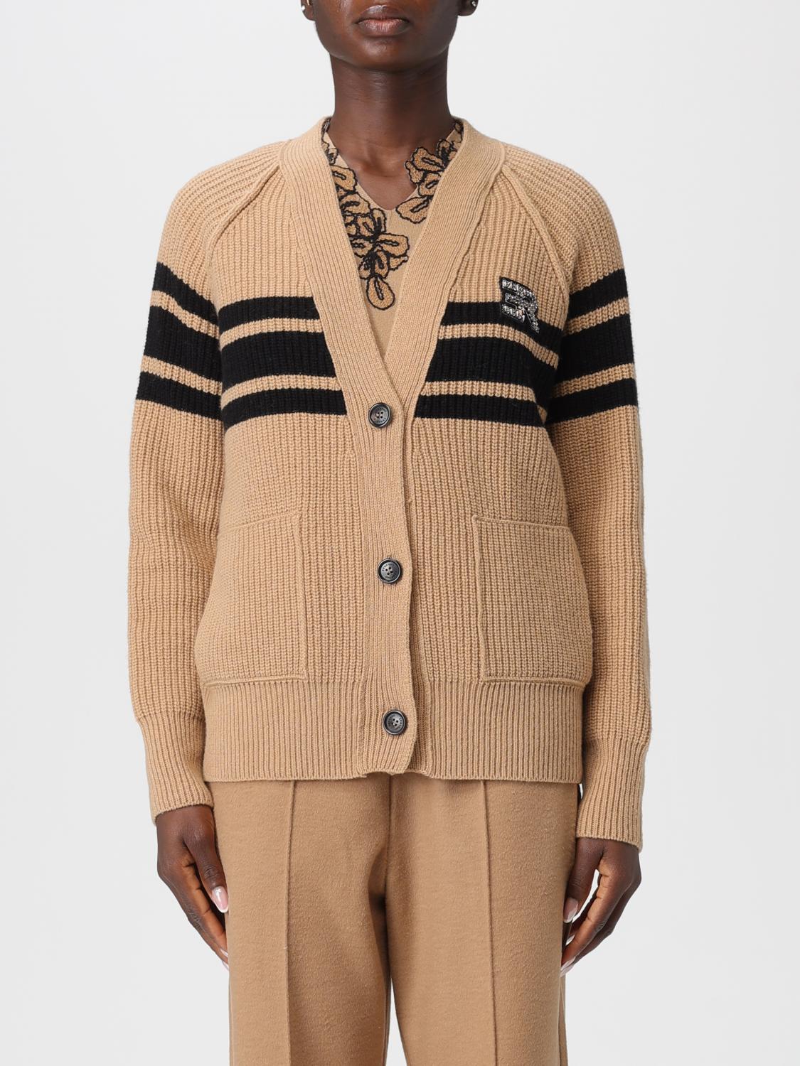 Ermanno Firenze Cardigan  Woman Color Camel In Brown