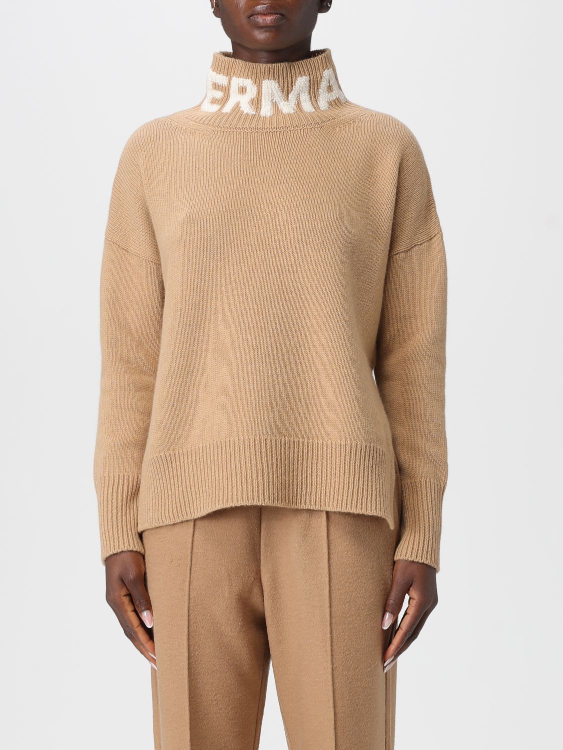 Ermanno Firenze Sweater Woman color Camel