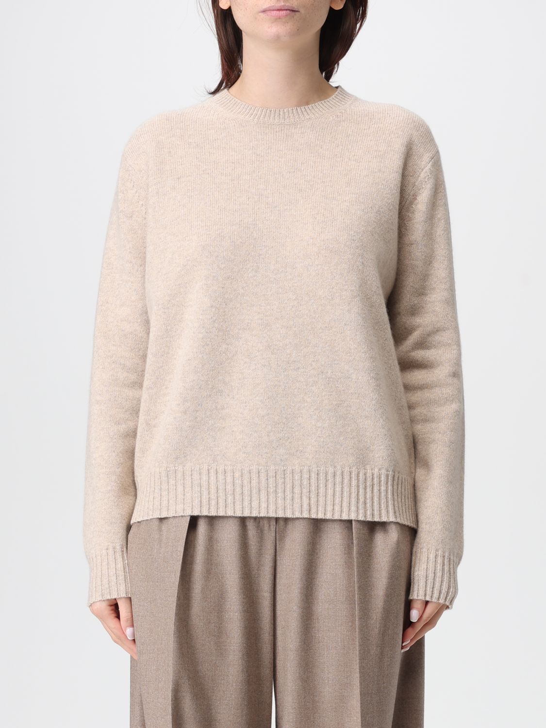 Max Mara Sweater  Woman Color Beige In Neutral