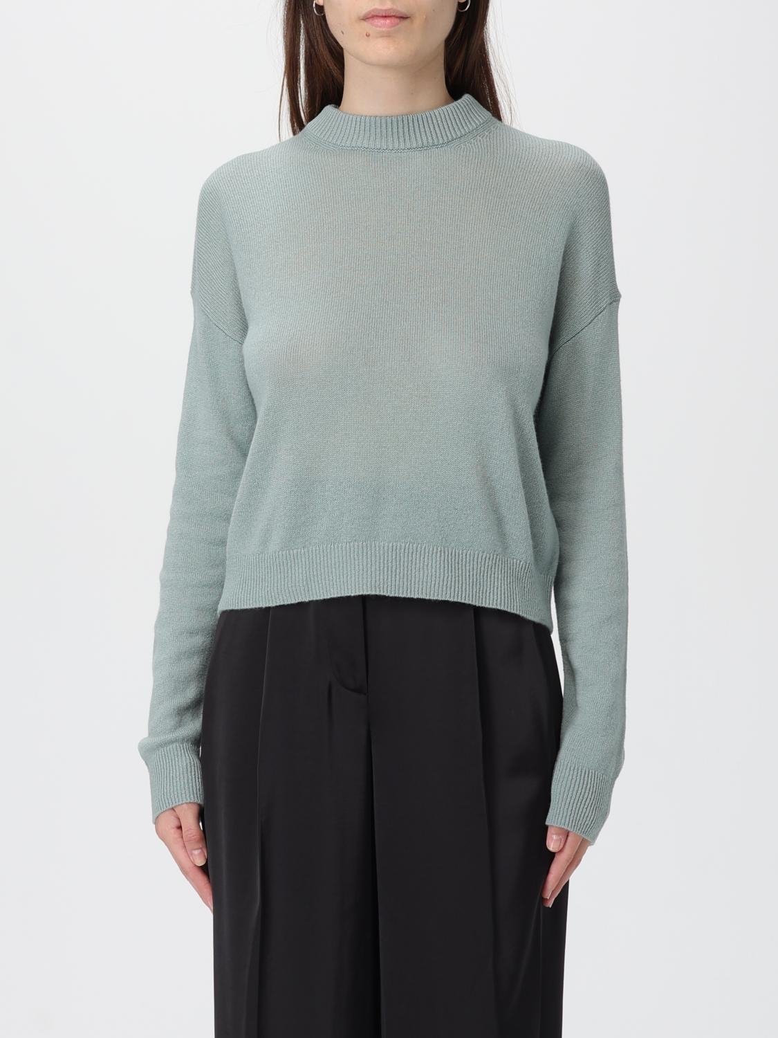 Allude Crewneck Sweater In Green