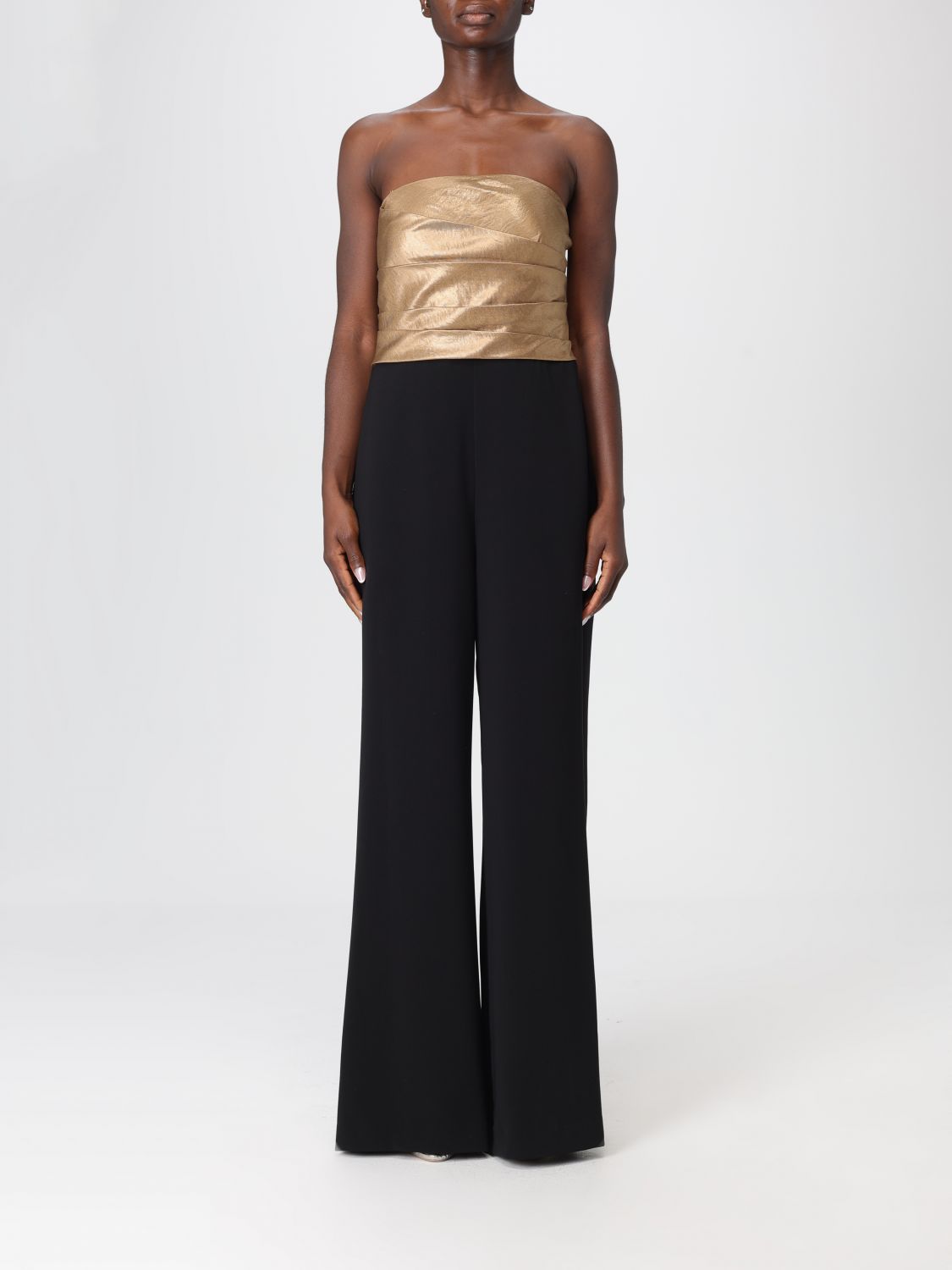 Ralph Lauren Jumpsuit Lauren  Woman Color Black In Multi
