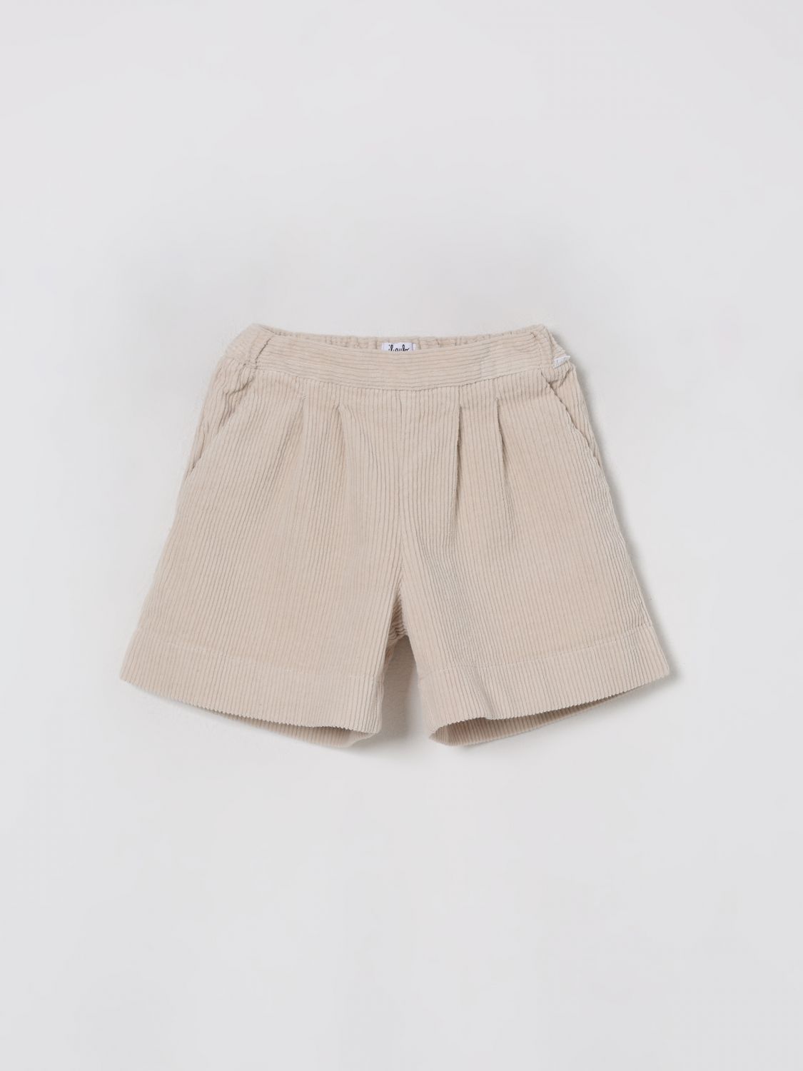 Il Gufo Shorts Kids Color Beige In Neutral