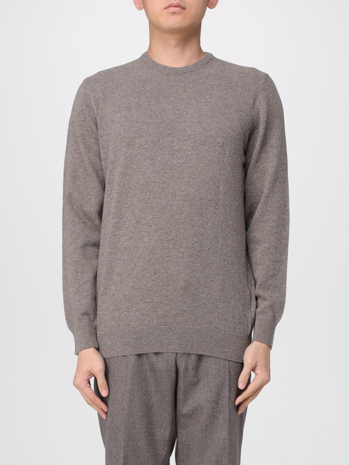 Barbour Sweater Men Color Grey In Gray