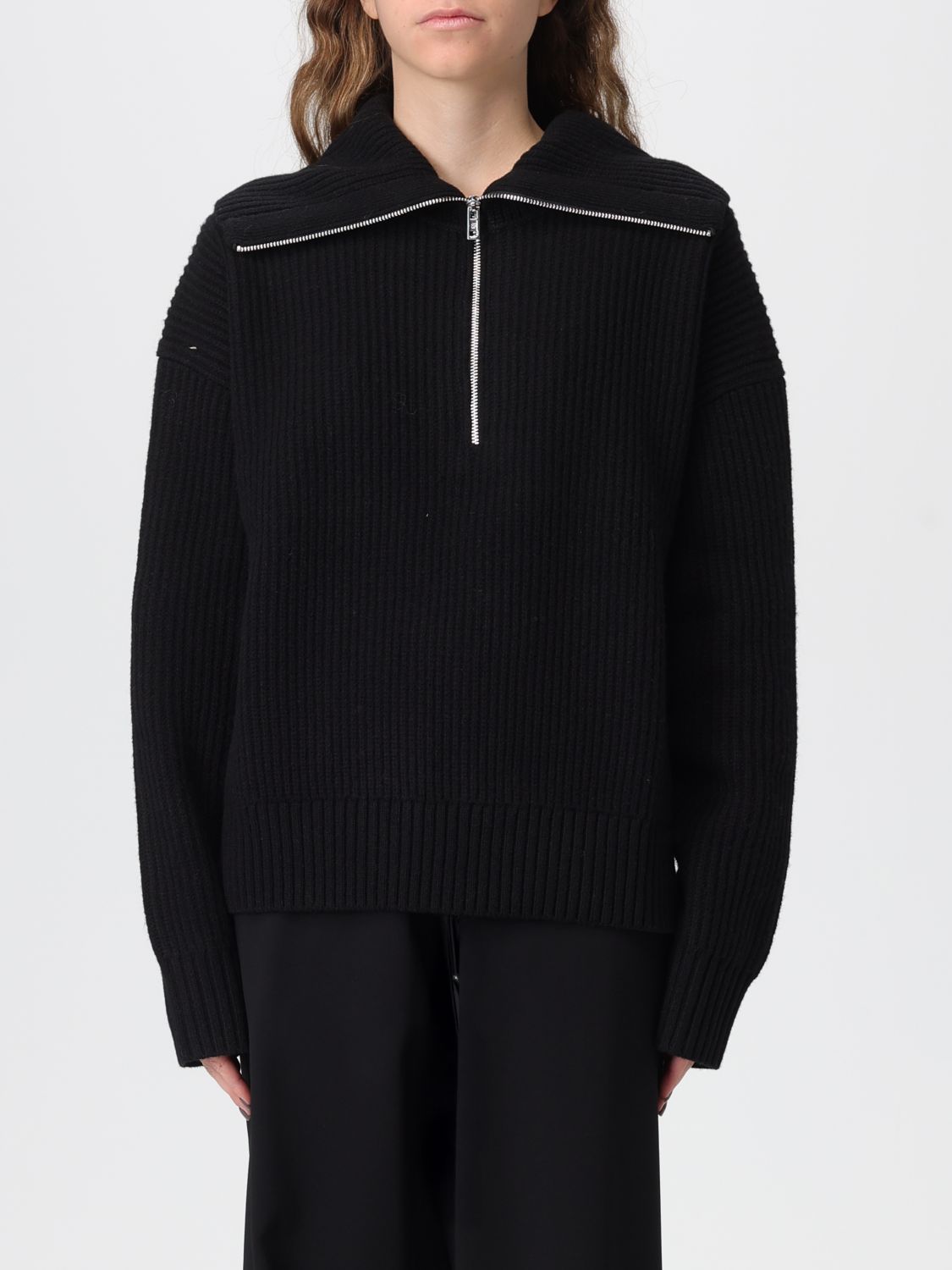 Filippa K Sweatshirt Woman Color Black In Black