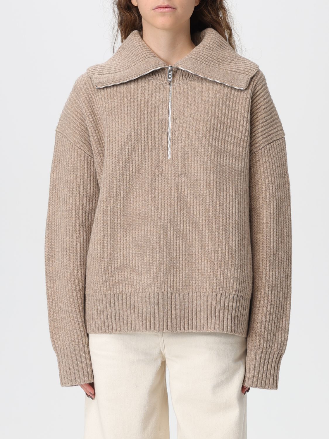 Filippa K Sweatshirt Woman Color Beige In Neutral