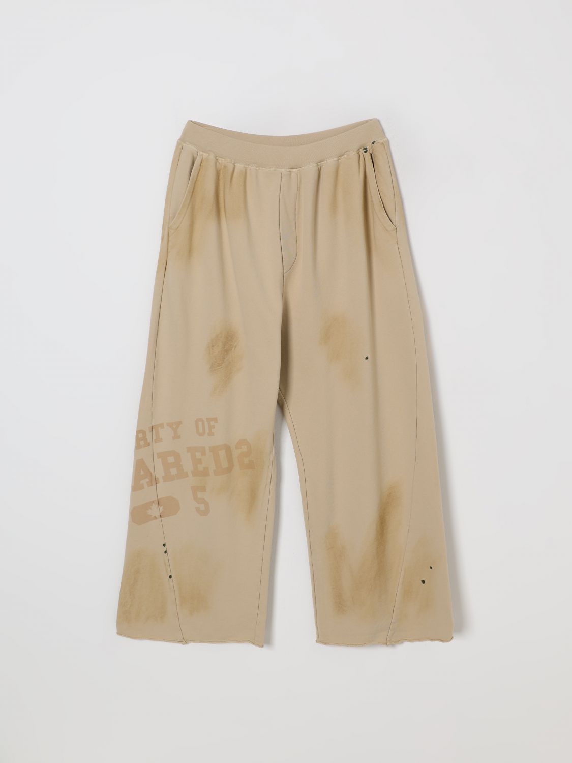Dsquared2 Pants  Kids Color Beige In Neutral