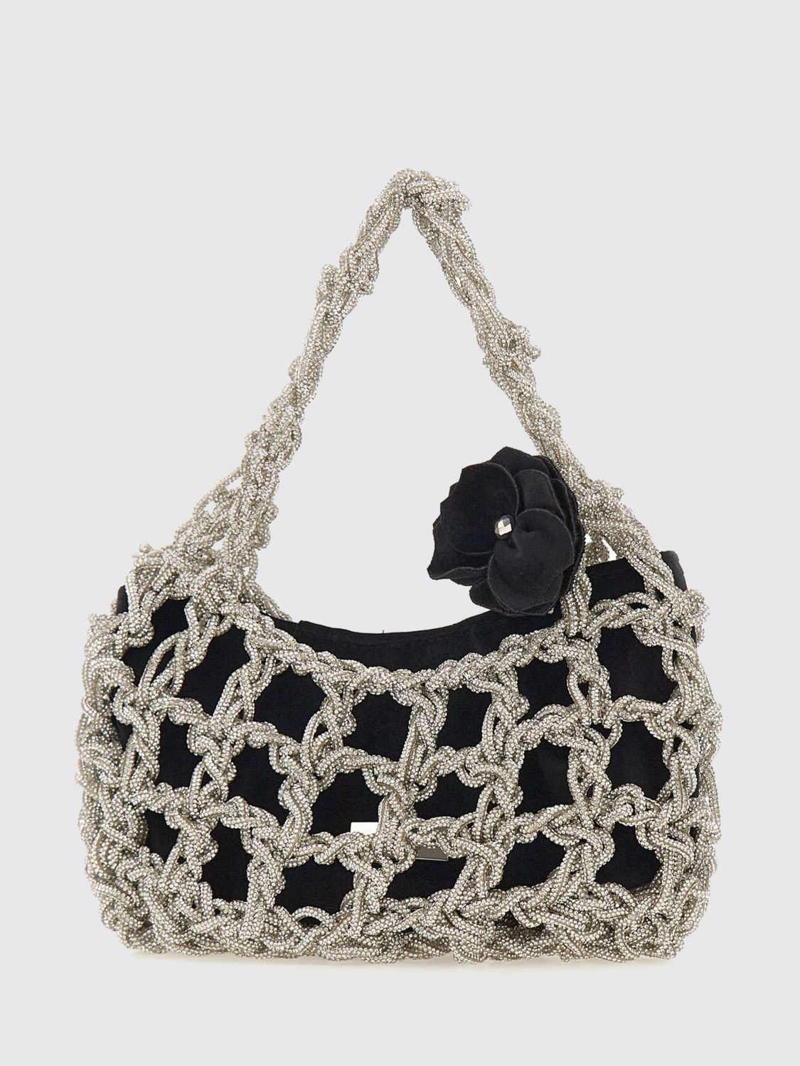 Twenty Four Haitch Shoulder Bag Twenty Fourhaitch Woman Color Black