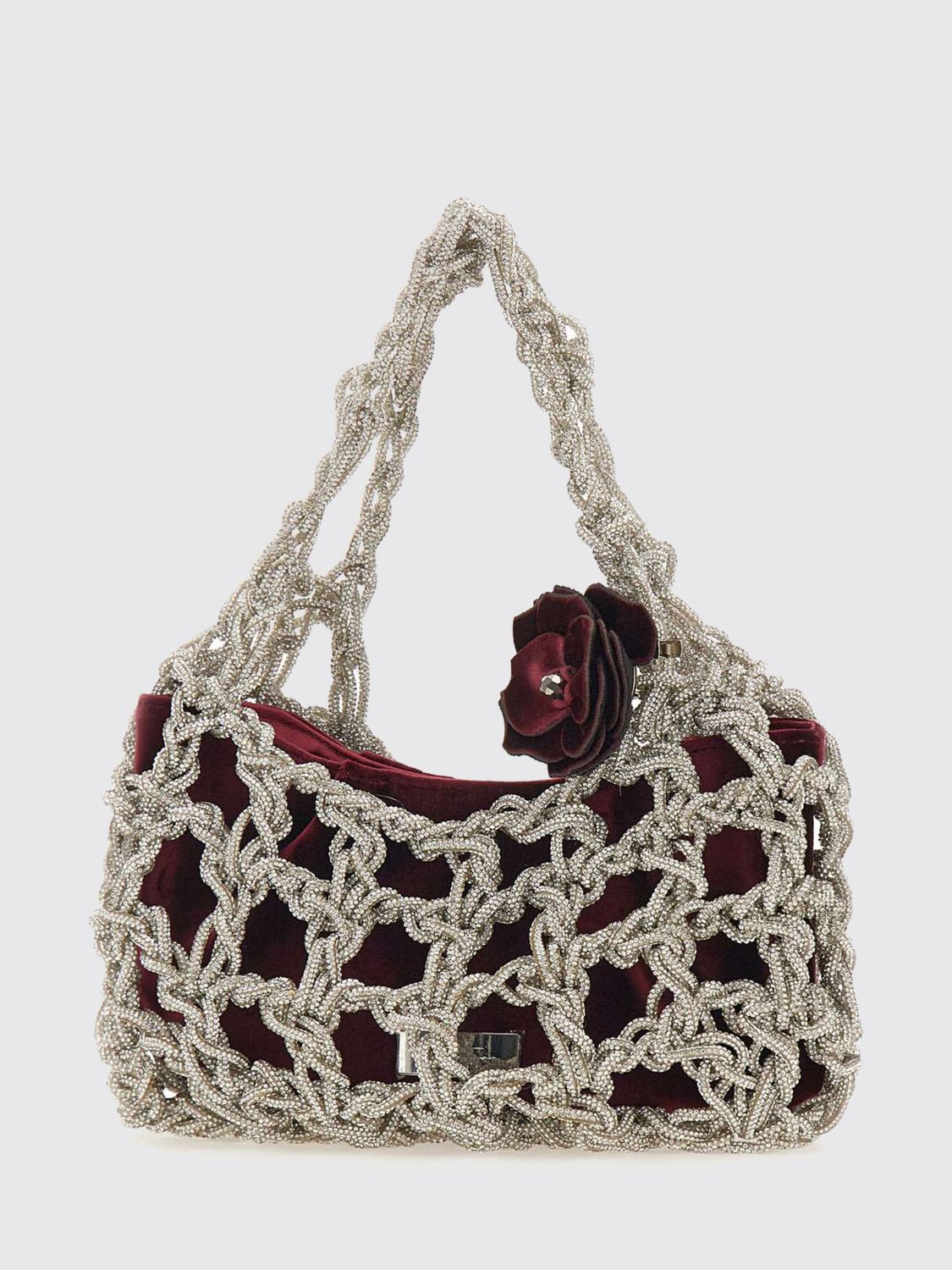 Twenty Four Haitch Shoulder Bag Twenty Fourhaitch Woman Color Plum In Purple