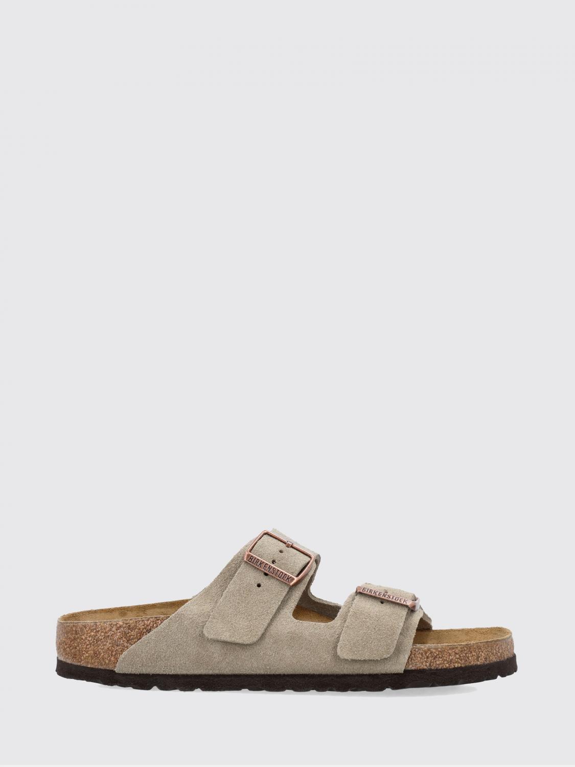 Birkenstock Shoes  Men Color Beige In Brown