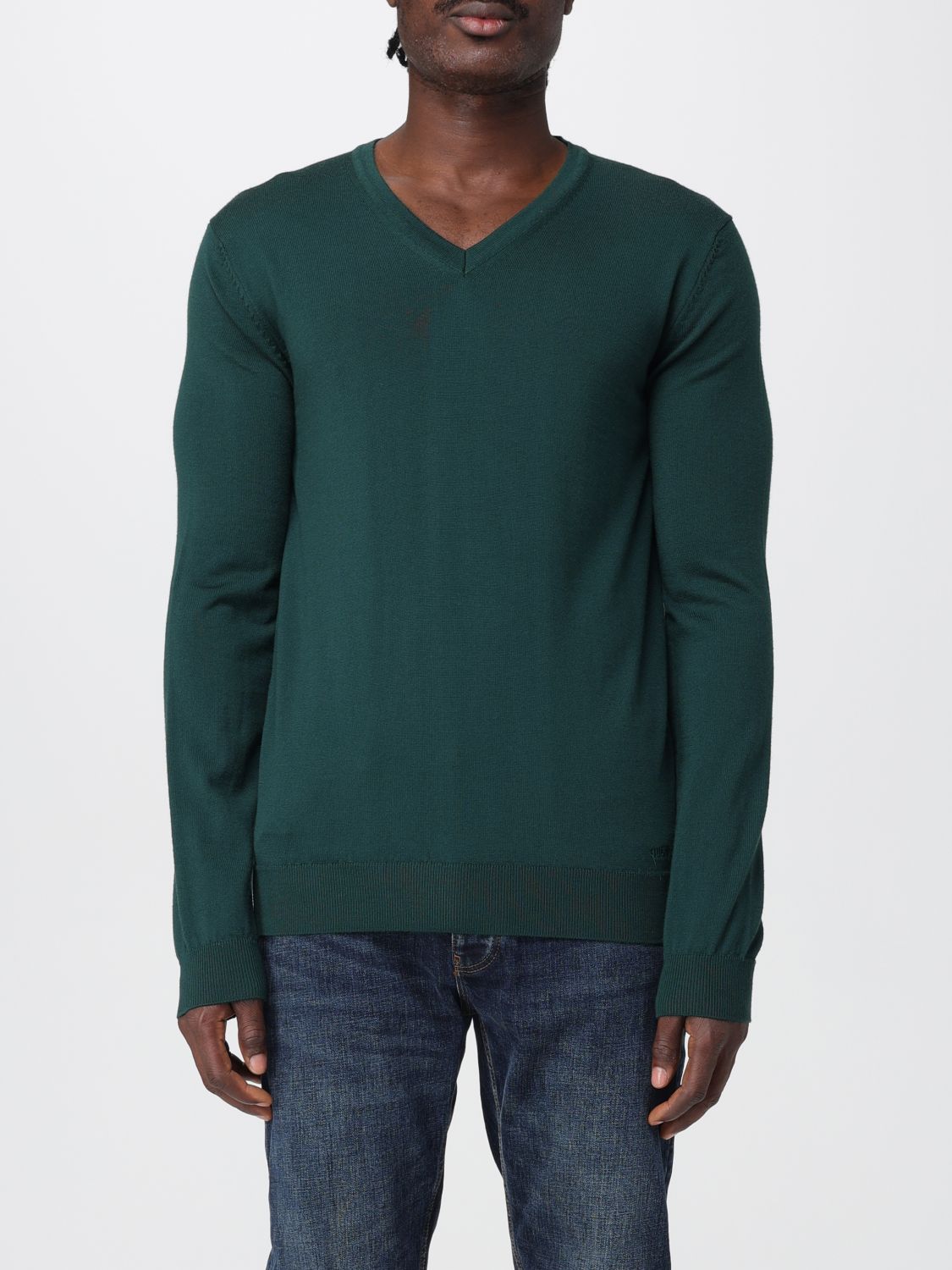 Hugo Boss Sweater Hugo Men Color Green In Green