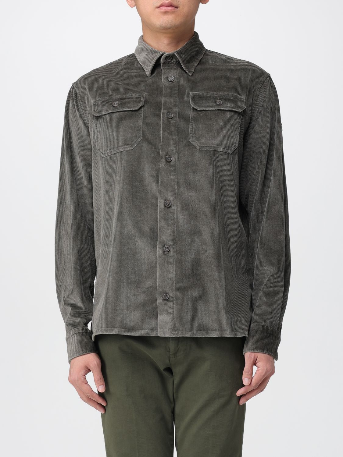 Paul & Shark Shirt  Men Color Green In Green