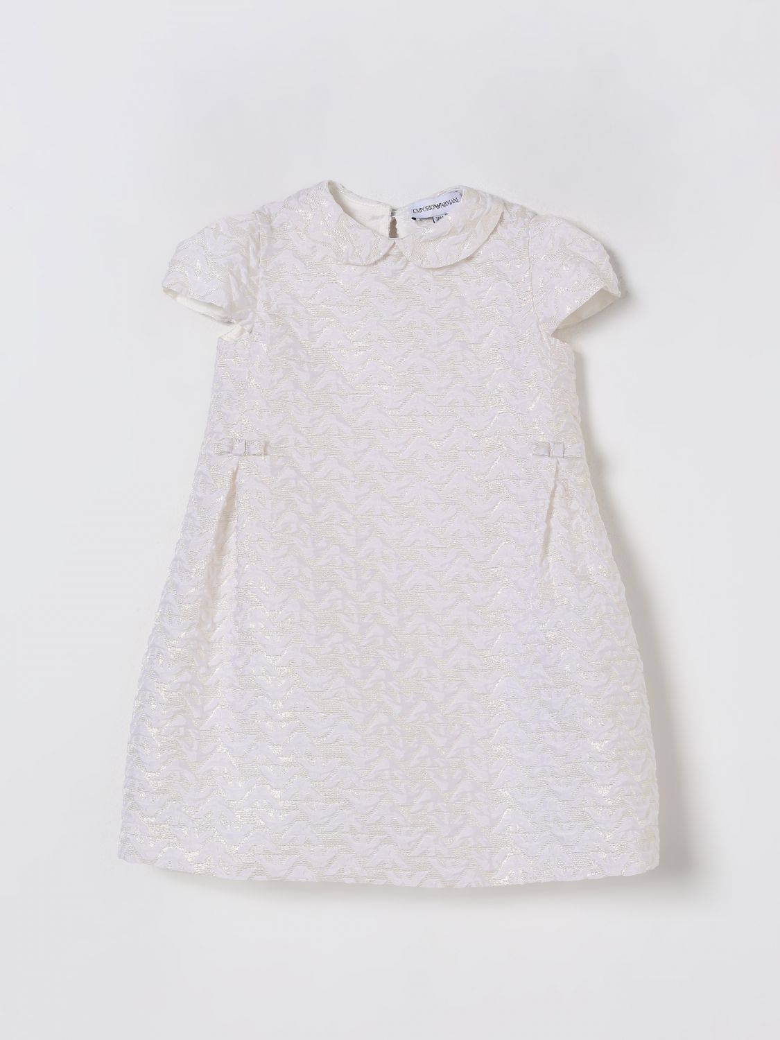 Emporio Armani Romper Kids Color White In White