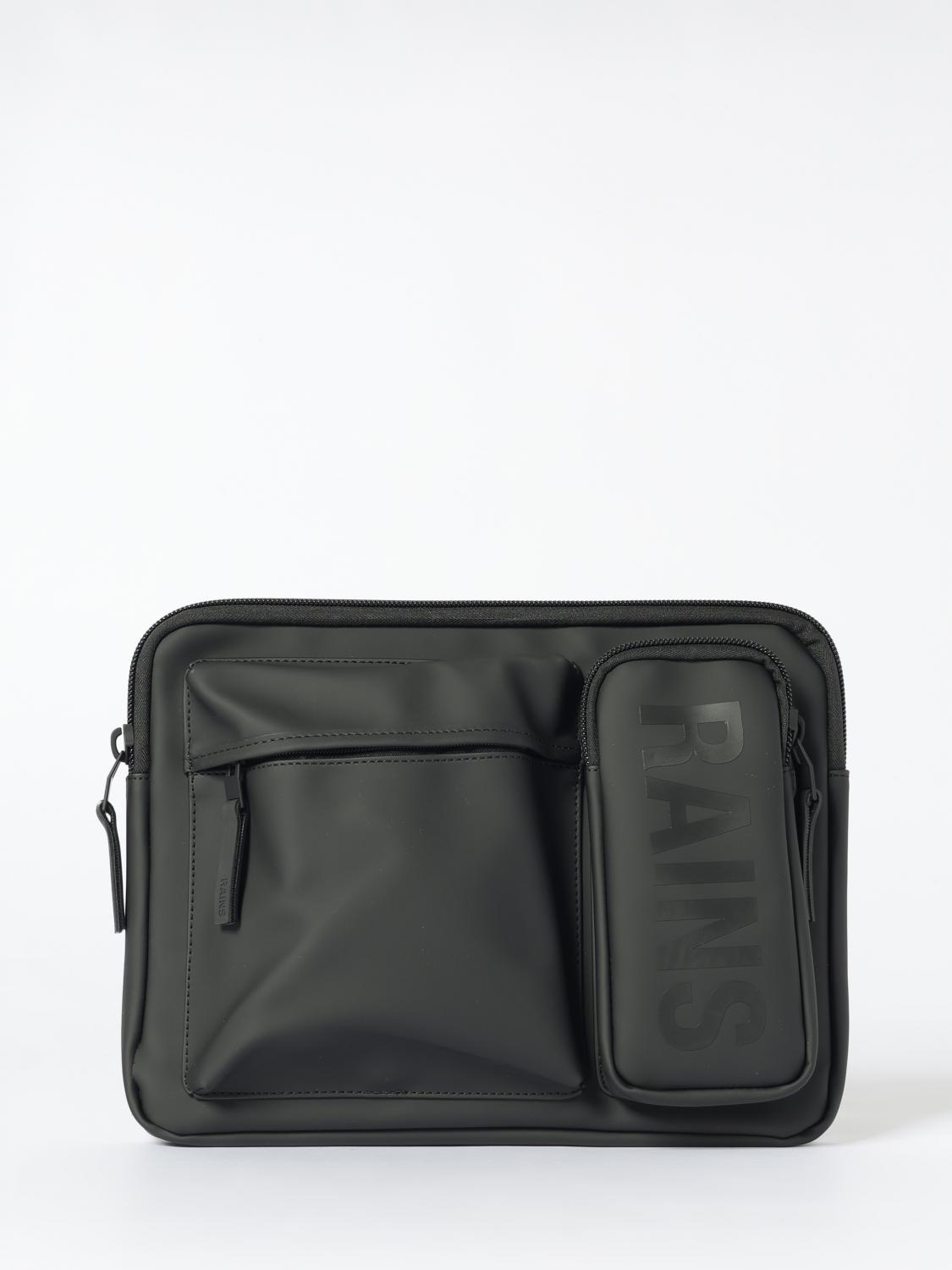 Rains - Pochette d'ordinateur - Taille TU Noir homme 2