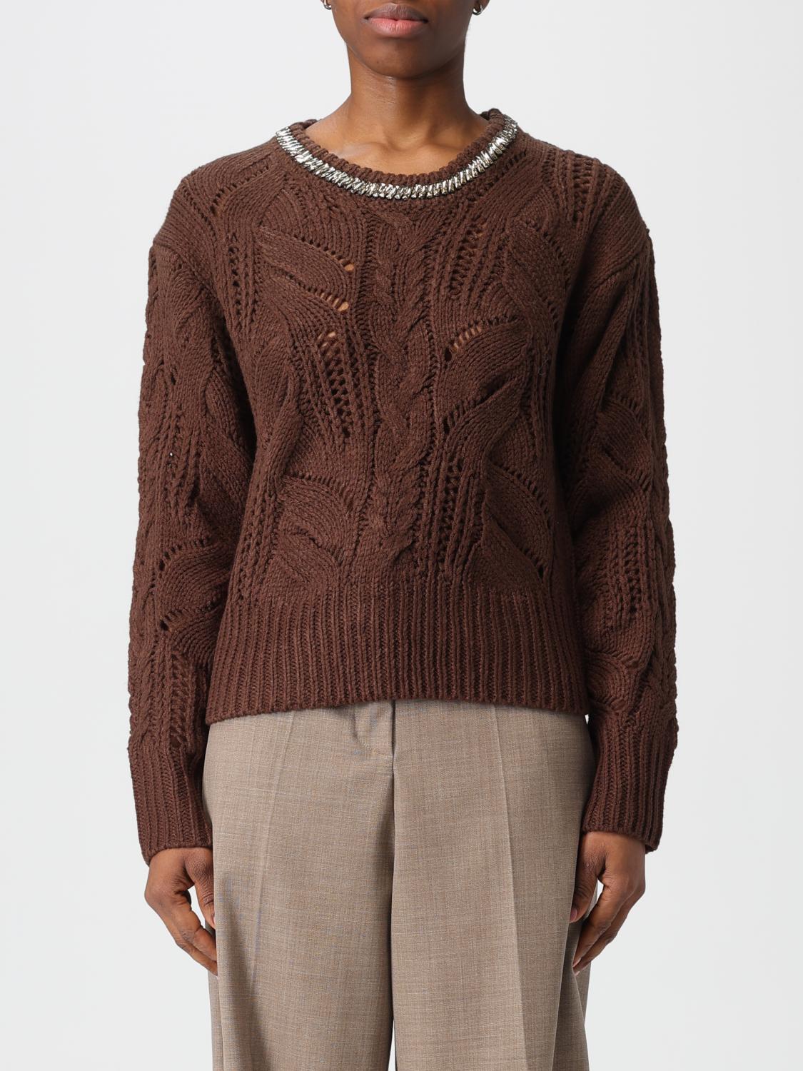 Liu Jo Γυναικών Καφέ Sweater Woman Color